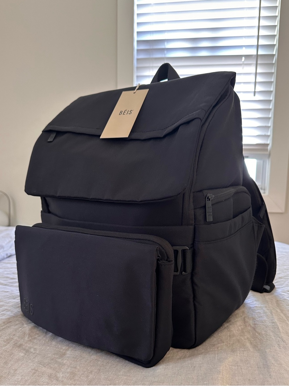 BEIS The Ultimate Diaper Backpack 
in Black